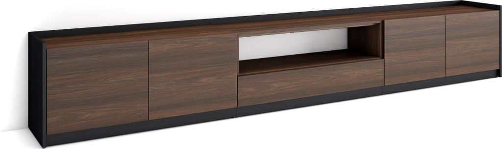 TV-Schrank, Lowboard, 310x37x50cm, Für TV-Geräte bis zu Produktbild 