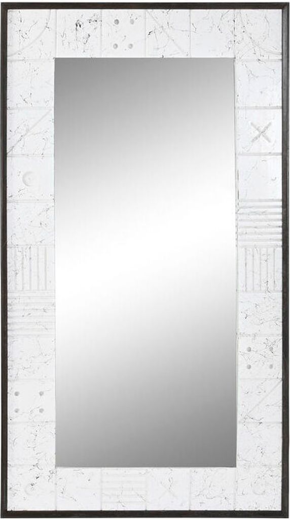Wandspiegel DKD Home Decor Weiß Modern 130 x 4 x 70 cm