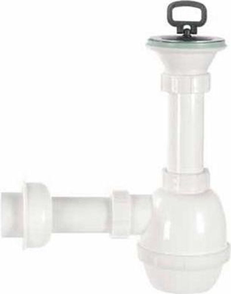 Kunststoffsiphon 1,1/2' Spülbecken 1 Becken Produktbild 
