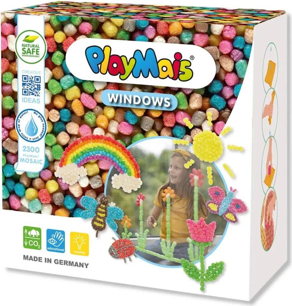 PlayMais Okenná mozaika - Voorjaar, 2300ks. Obrázok produktu 