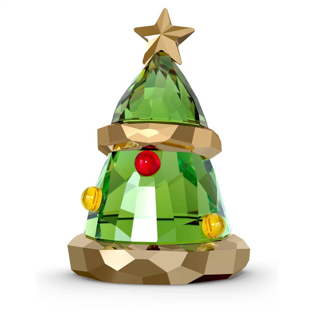 Swarovski SWAROVSKI Kristallfigur "Weihnachtsbaum 5627104" rot DJ-0039843