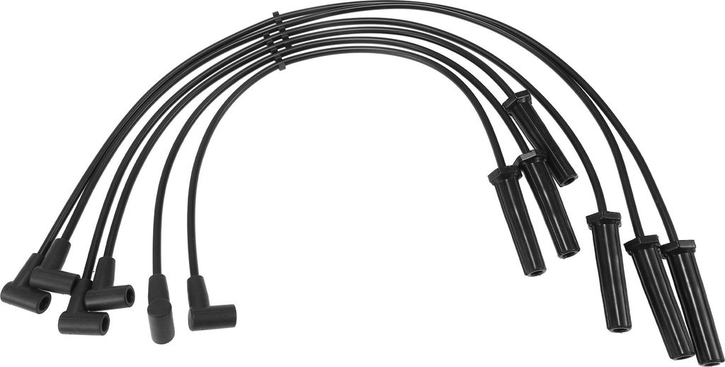 Zündkerzen-Spulenleitungen Zündspule Kabel passend für Buick Century 2000-2005 V6 3.1L Nr.12192462/10468391 - Packung mit 6