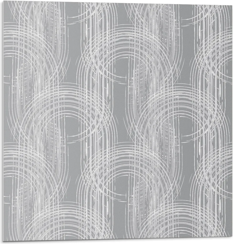 Adesivi Murali Piastrelle 20x20 PVC Cerchi - Decorazione Astratta Casa