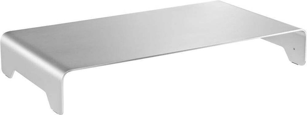 SpeaKa Professional SP-MR-300 Monitor-Erhöhung Höhen-Bereich: 63 mm (max) Silber