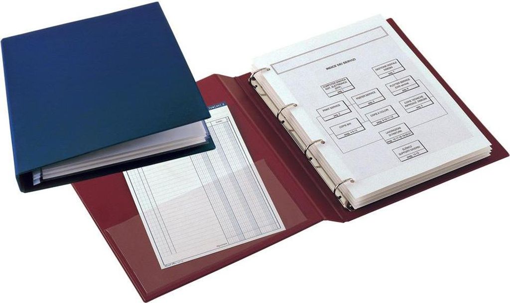 SEI Rota Sanremo Ringmappe A4 Blau