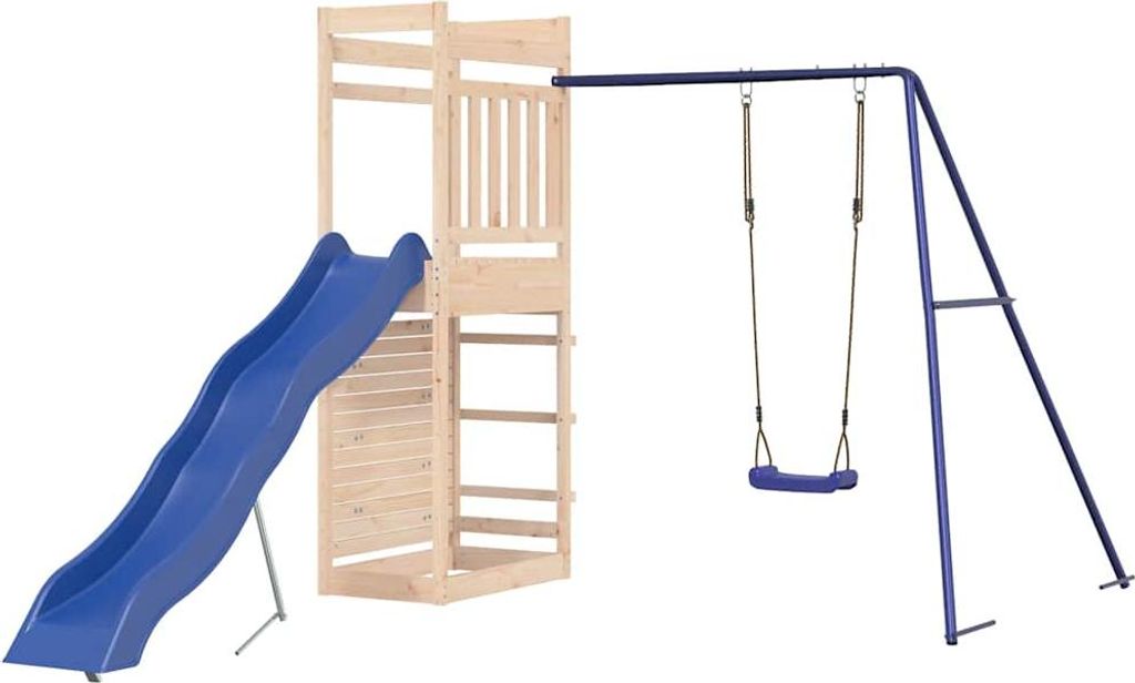 vidaXL Spielturm Massivholz Kiefer