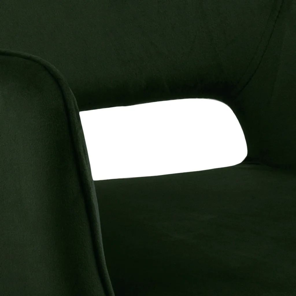 Chaise Ranja velours vert : confort lombaire et assise stable - 11