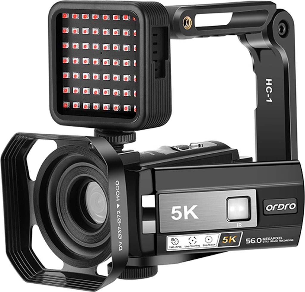 ORDRO HDR-AE20 5K Digital-Videokamera, WiFi-Camcorder, Produktbild 
