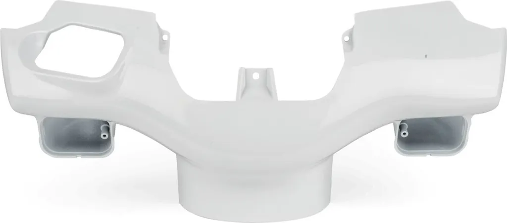 Rénover un guidon cassé : carénage blanc Str8 pour Peugeot Trekker