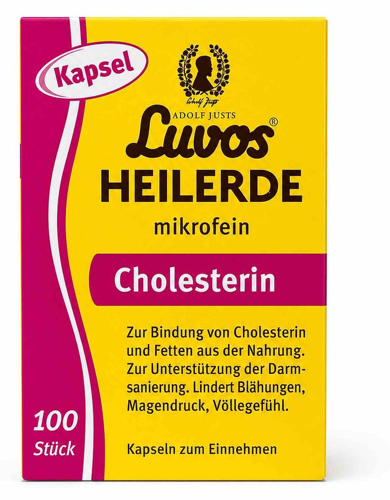 Heilerde - Microfijne Cholesterol 100 capsules, 90g Productafbeelding 