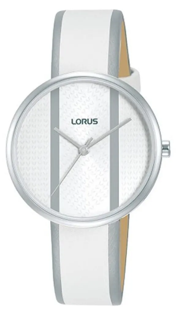Montre-bracelet analogique Lorus pour femme avec finitions en métal poli