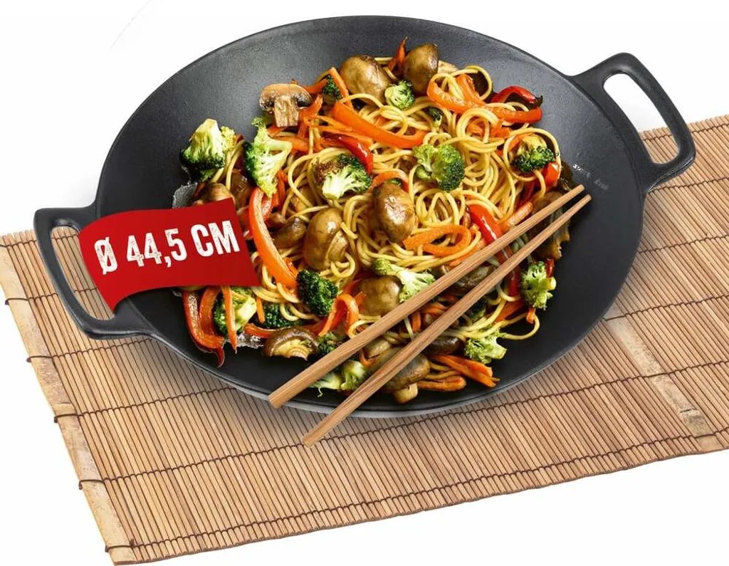 Panier Wok pour Barbecue Landmann 15502 Idéal pour Légumes Grillés et Inox