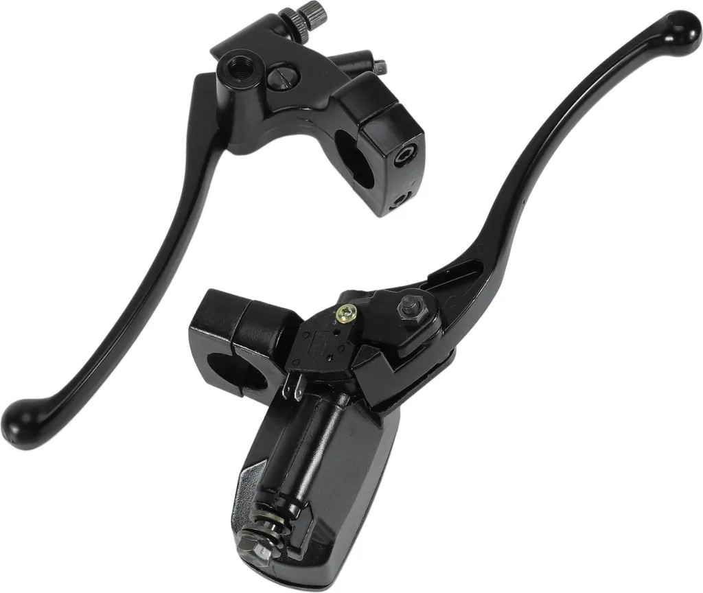 Leviers de Frein et Embrayage en Aluminium Noir pour Yamaha Vstar 650