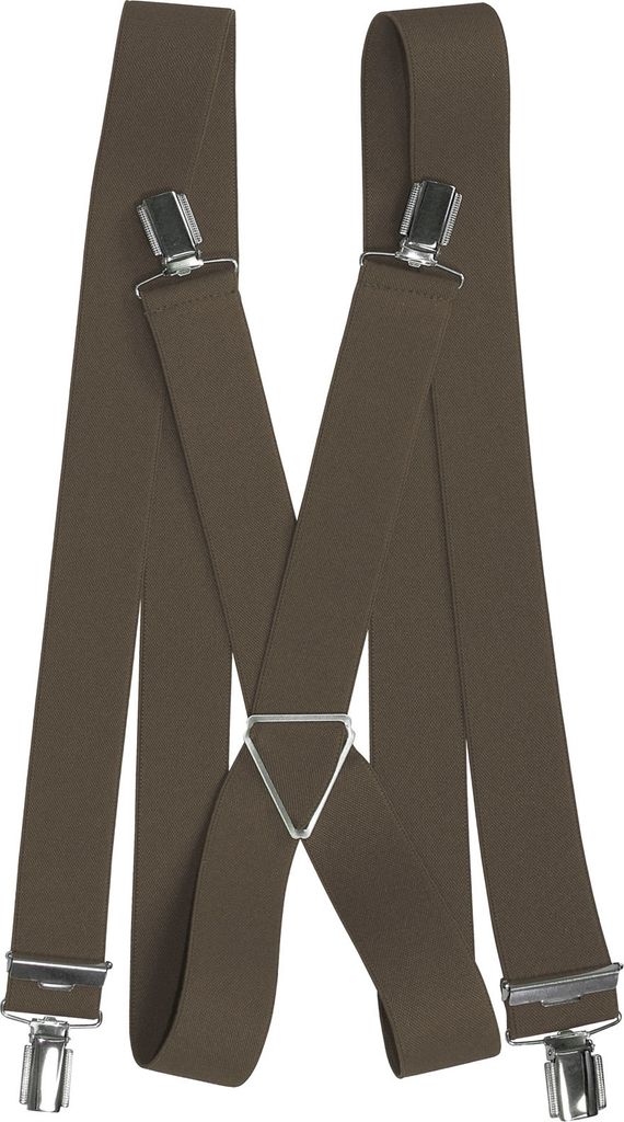 Hosenträger mit 4 Clips Metallkreuz Produktbild 