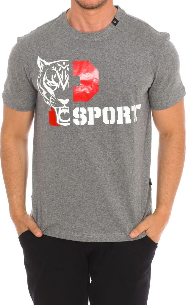 Plein Sport TIPS410 Herren-Kurzarm-T-Shirt