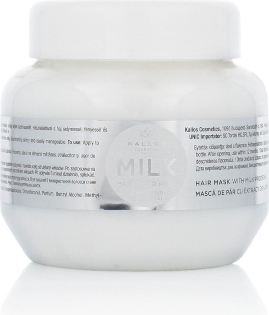 KALLOS Cosmetics Milk Hair Maske with Milk Protein 275ml