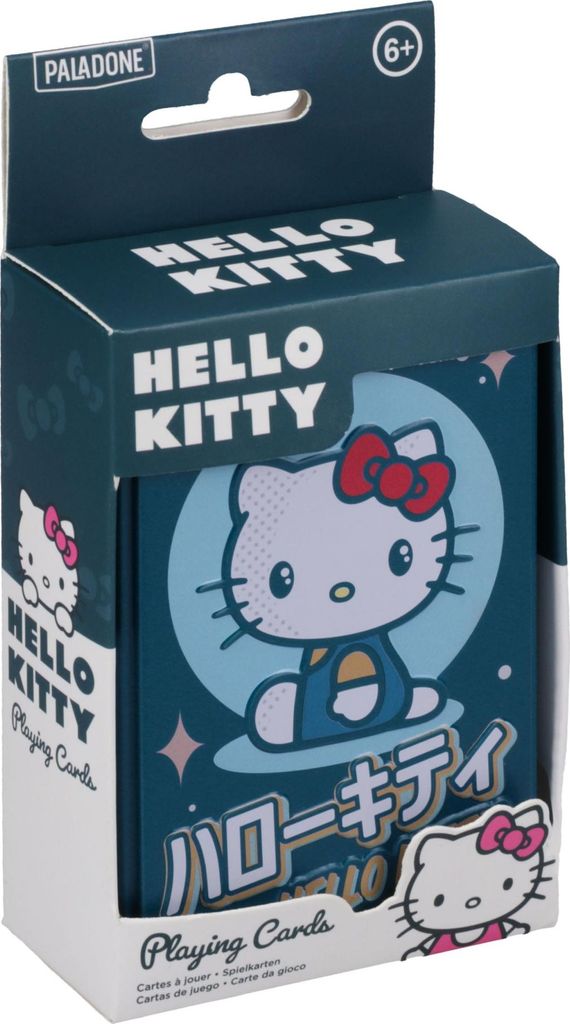 Paladone – Jeu de cartes Hello Kitty en boîte métallique Image du produit 