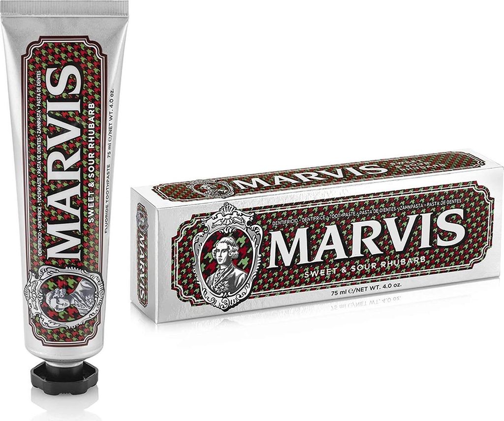 Marvis | Marvis Zahnpasta, Minz-Zahnpasta mit Rhabarber, Produktbild 