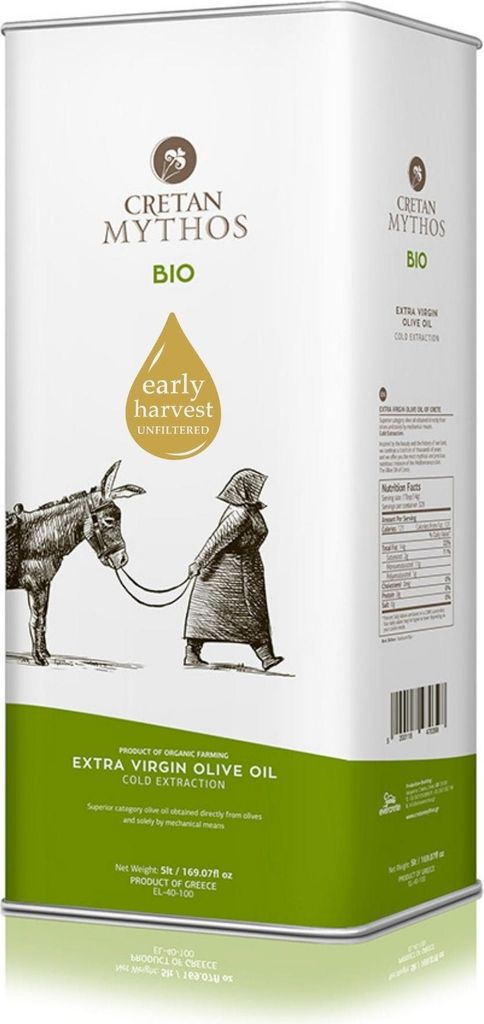 Cretan Mythos oliwa wczesnego zbioru extra virgin 5L Zdjęcie produktu 