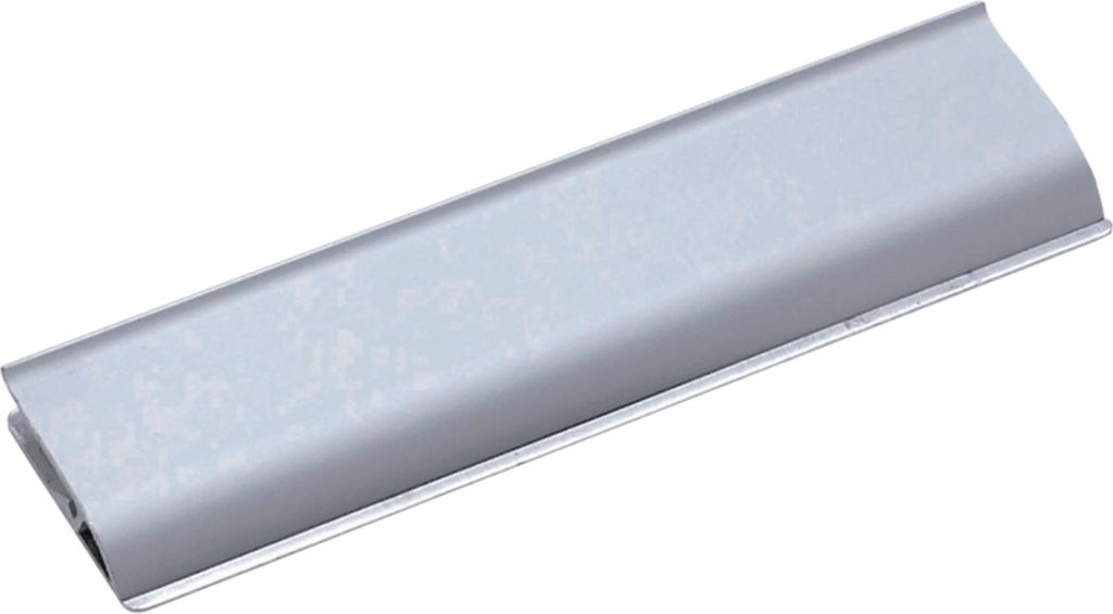 Klemmleiste Aluminium B 4,0 cm x L 15,6 cm Klemmweite 1 cm Packung mit 10 Stück