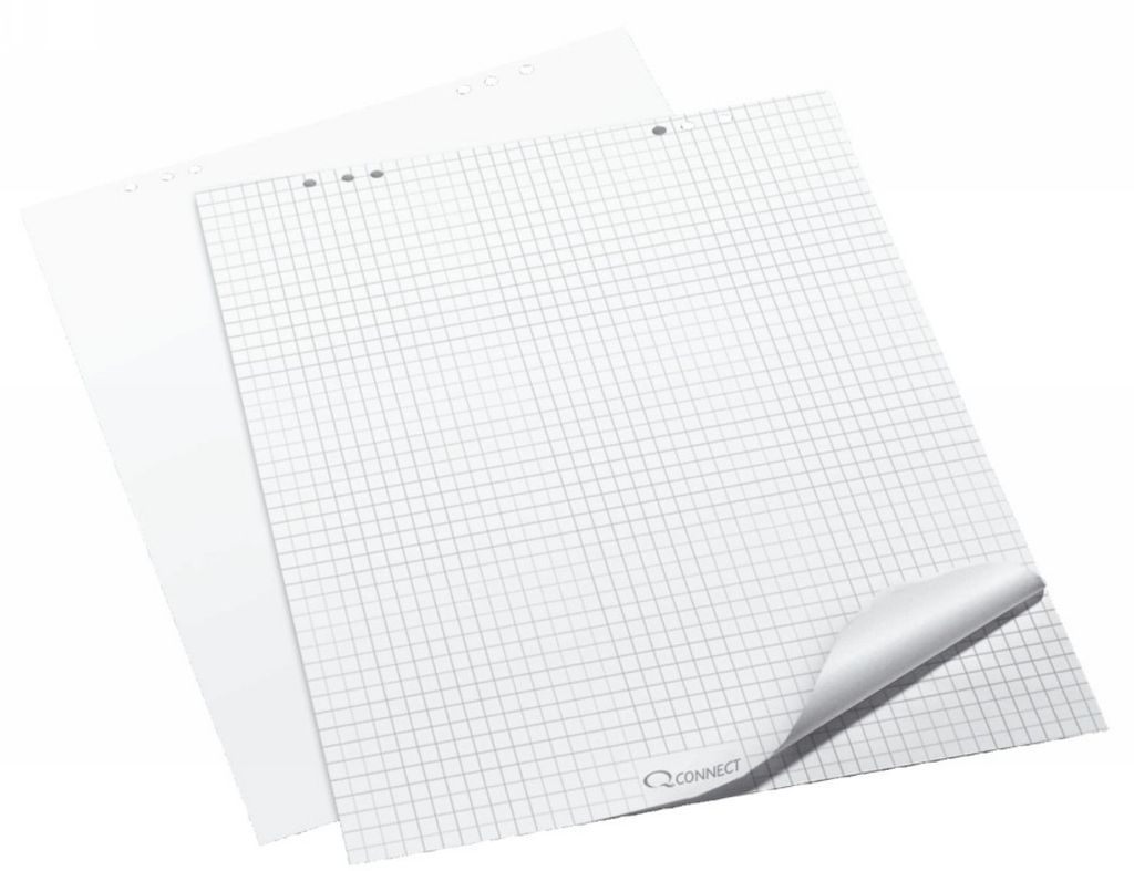 Flipchartblöcke 68x99cm kariert/blanko 20 Blatt Packung mit 5 Stück