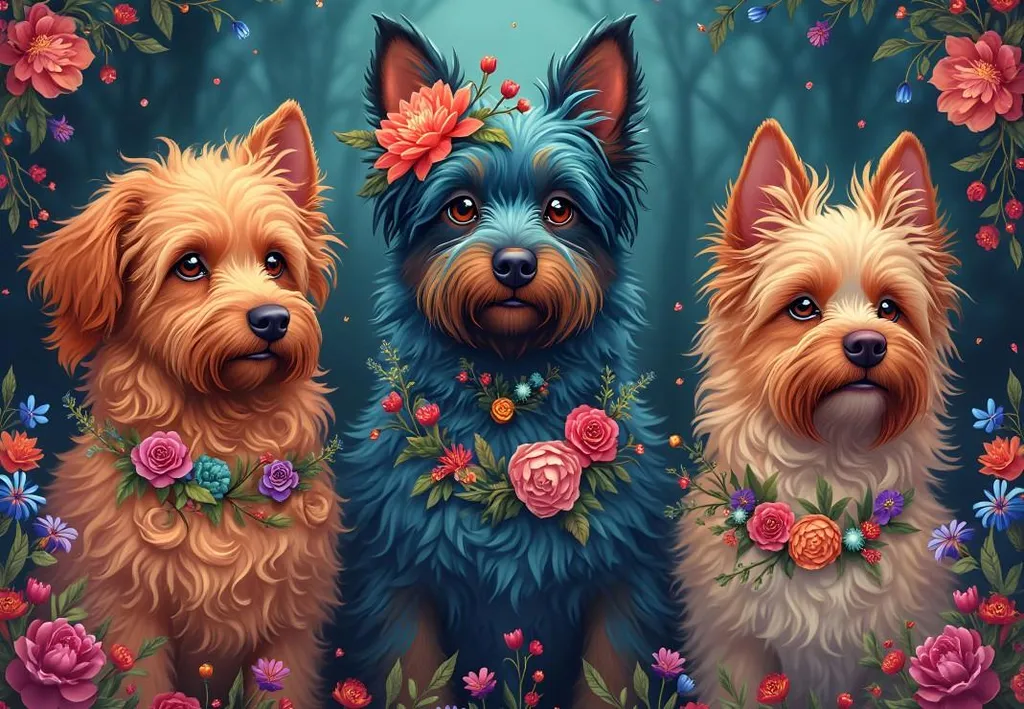 Puzzle 1000 pièces Chiens - Activité Anti-stress et Relaxation