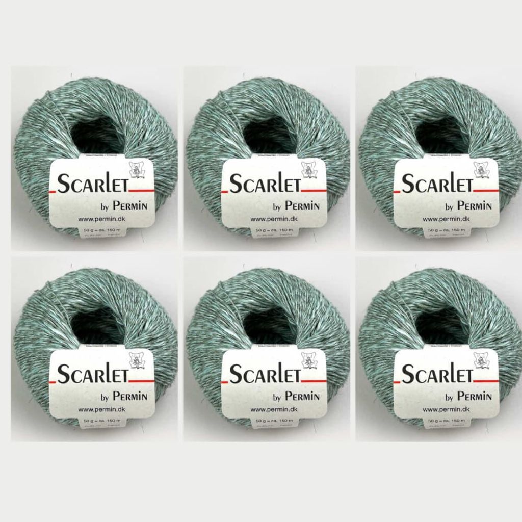 6x Scarlet von Permin – Nachhaltiges Sommergarn (Leinen, Baumwolle & ECOVERO ) (42 Likes)
