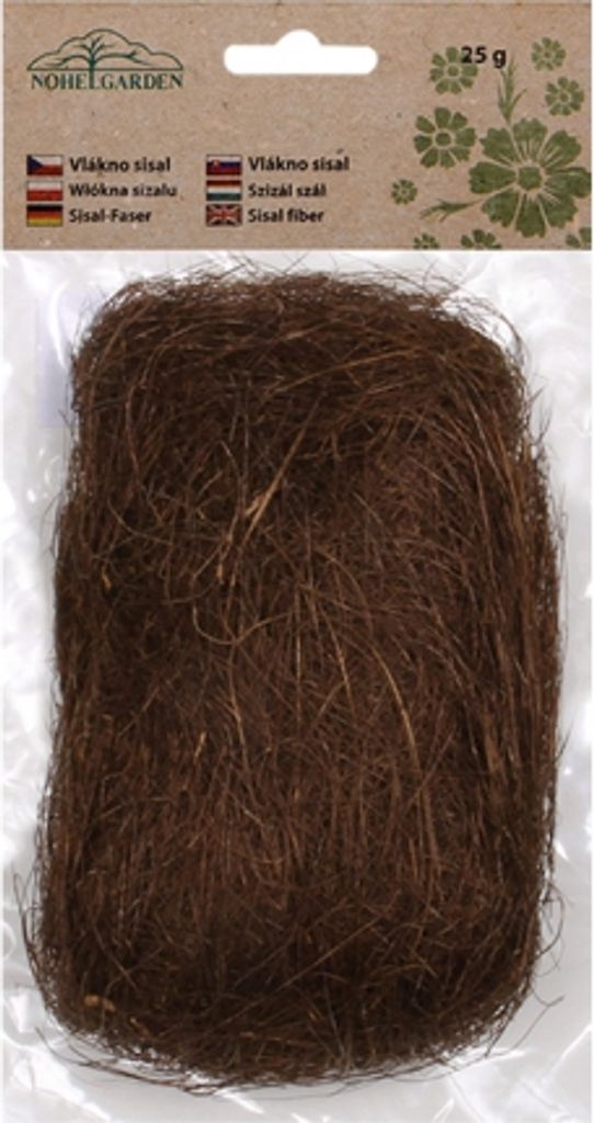 Fibra di sisal marrone 25g Immagine del prodotto 
