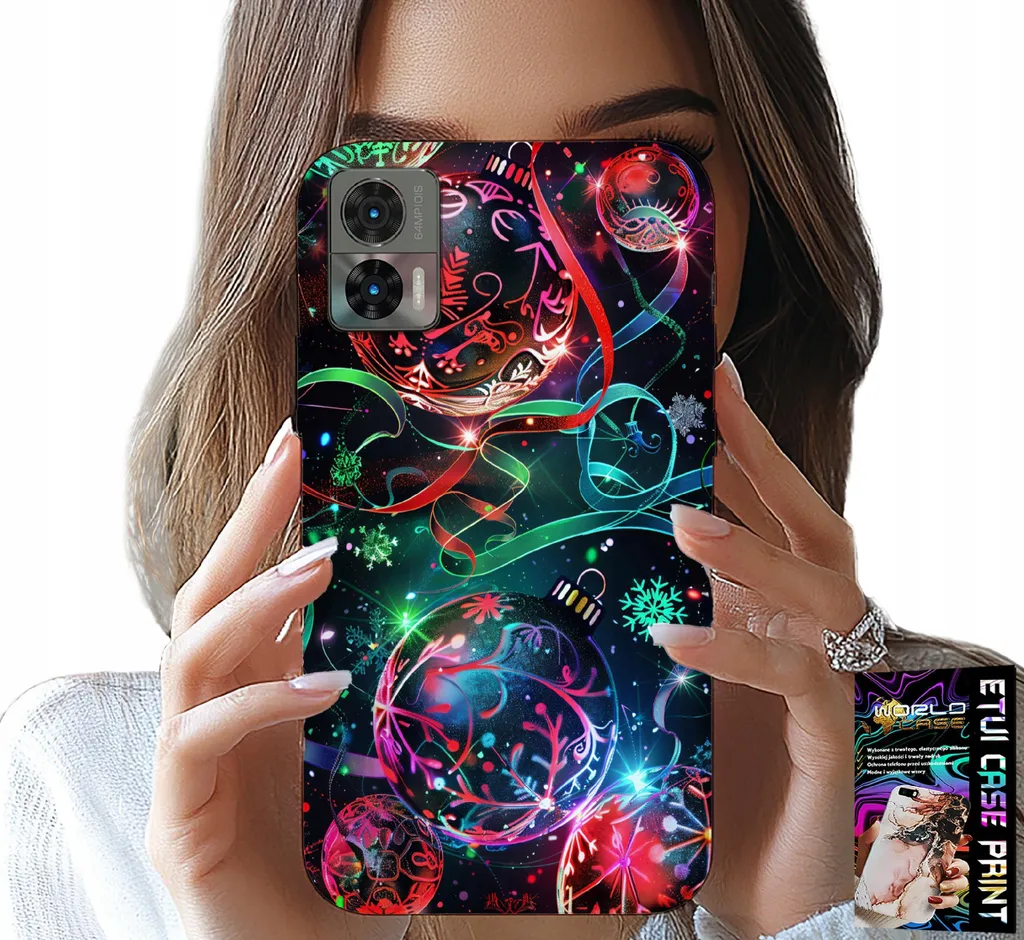 Cover Motorola Edge 30 Neo Christmas Edition: Protezione con Pellicola