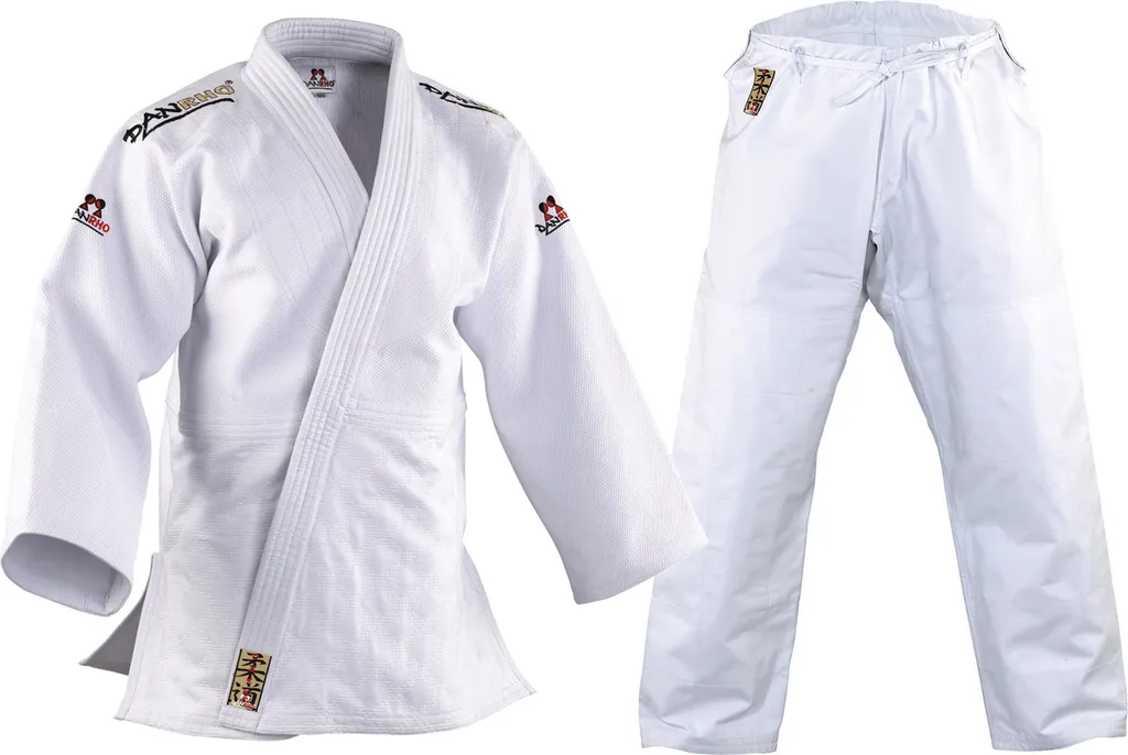 Judogi Kano Blanc Taille 165 Medium - Kimono de Judo pour Club et Stage