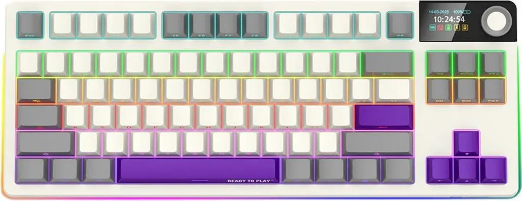Fini les câbles avec le Clavier Mécanique Lorgar KBP70TKLW Sans Fil Pro