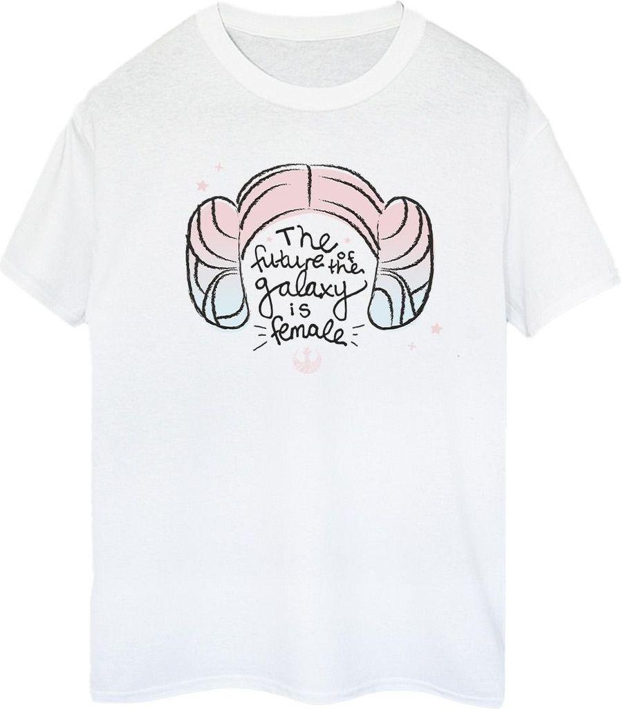 Star Wars - "Future Of The Galaxy" T-Shirt für Damen BI45258 (3XL) (Weiß)