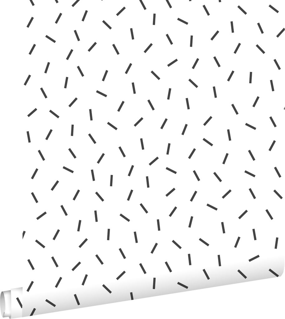 ESTAhome tapeta grafický motiv černá a bílá 53 cm x 10,05 m Obrázek produktu 