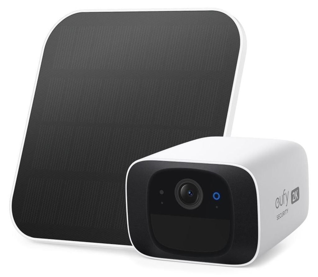 eufy eufyCam Solo C210 mit Solarpanel White Produktbild 