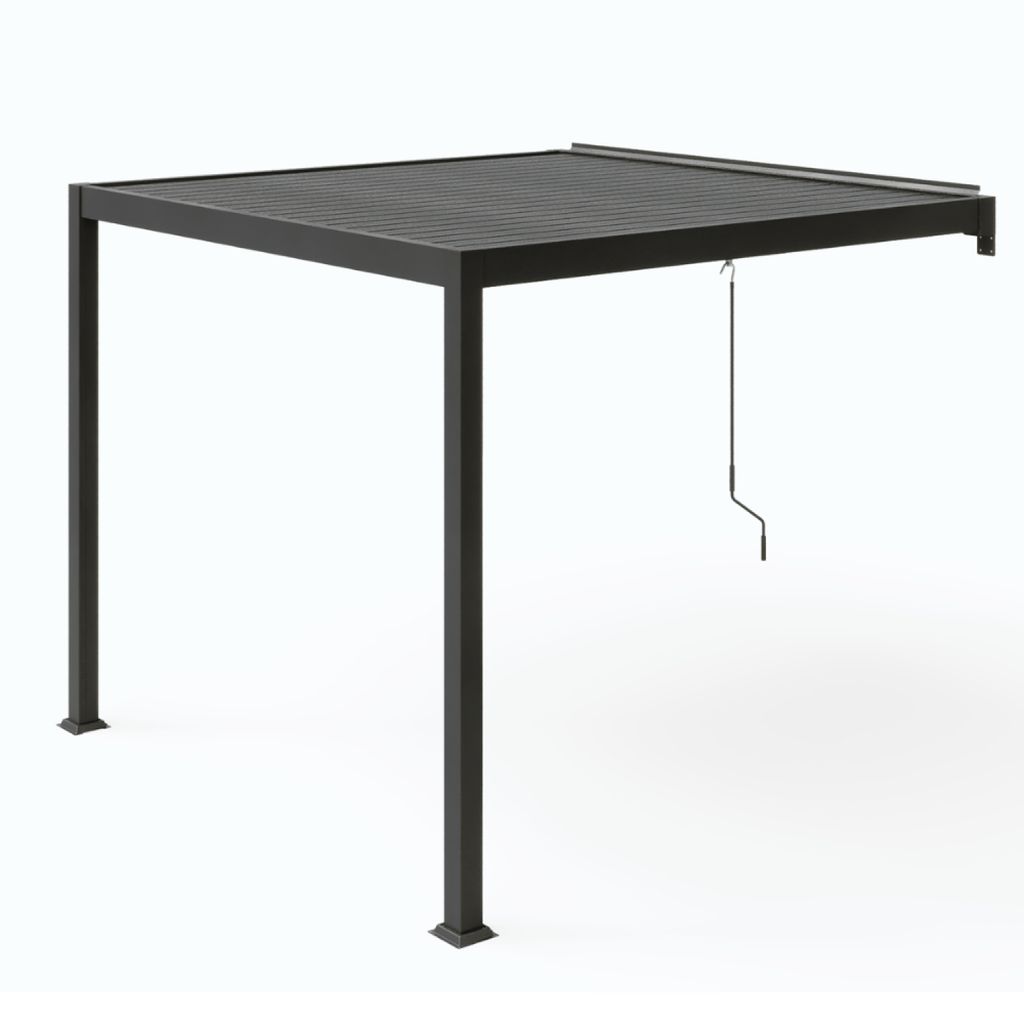 AGADIR Pergola Bioklima-Anbau 3x3 m