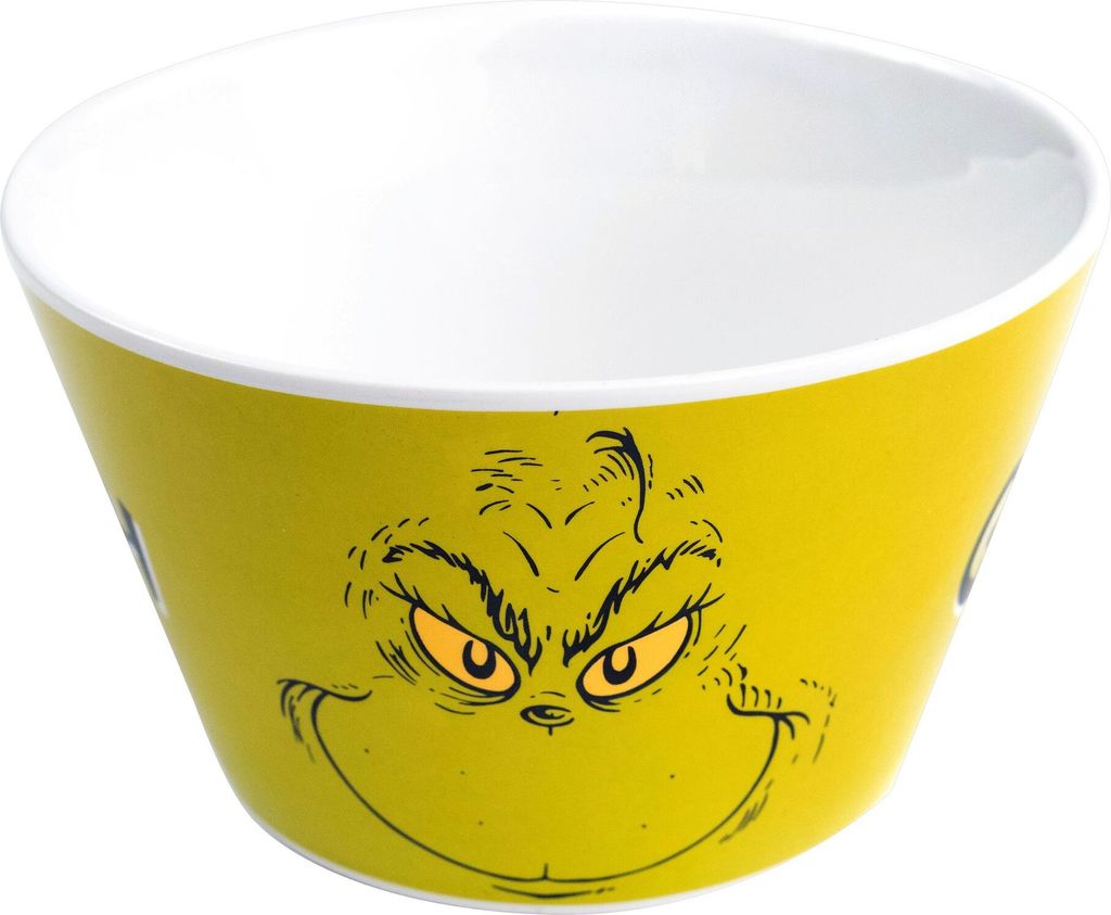 The Grinch Schüssel - Gesicht Müslischale Schale Keramik Grün 500ml