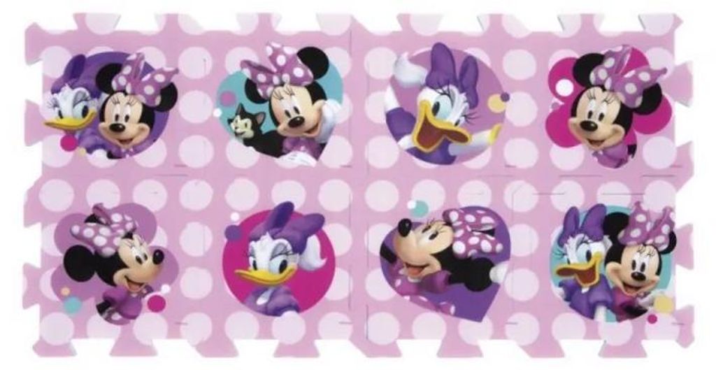 Puzzle piankowe Myszka Minnie 118,5x61,5cm - Kids Euroswan Zdjęcie produktu 