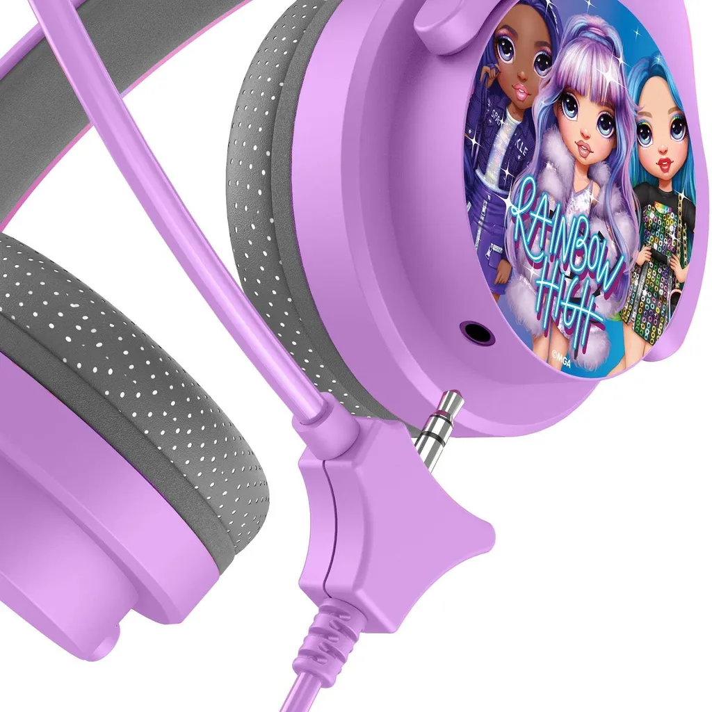 Casque Rainbow High Junior avec Micro et Limiteur de Volume 85dB