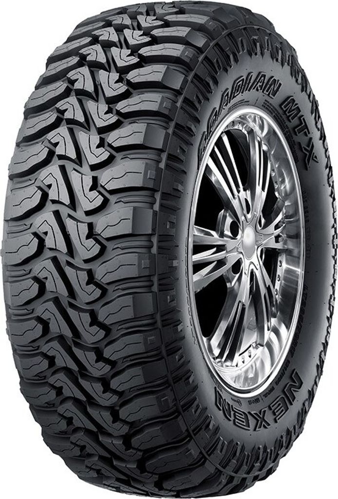 A single tire on a white background.