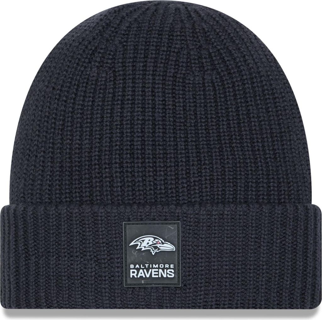 New Era Knit Wintermütze SIDELINE Baltimore Ravens Produktbild 