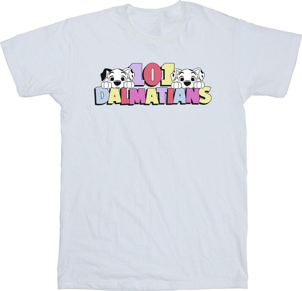 Disney - "101 Dalmatians" T-Shirt für Herren BI20166 (XL) (Weiß)