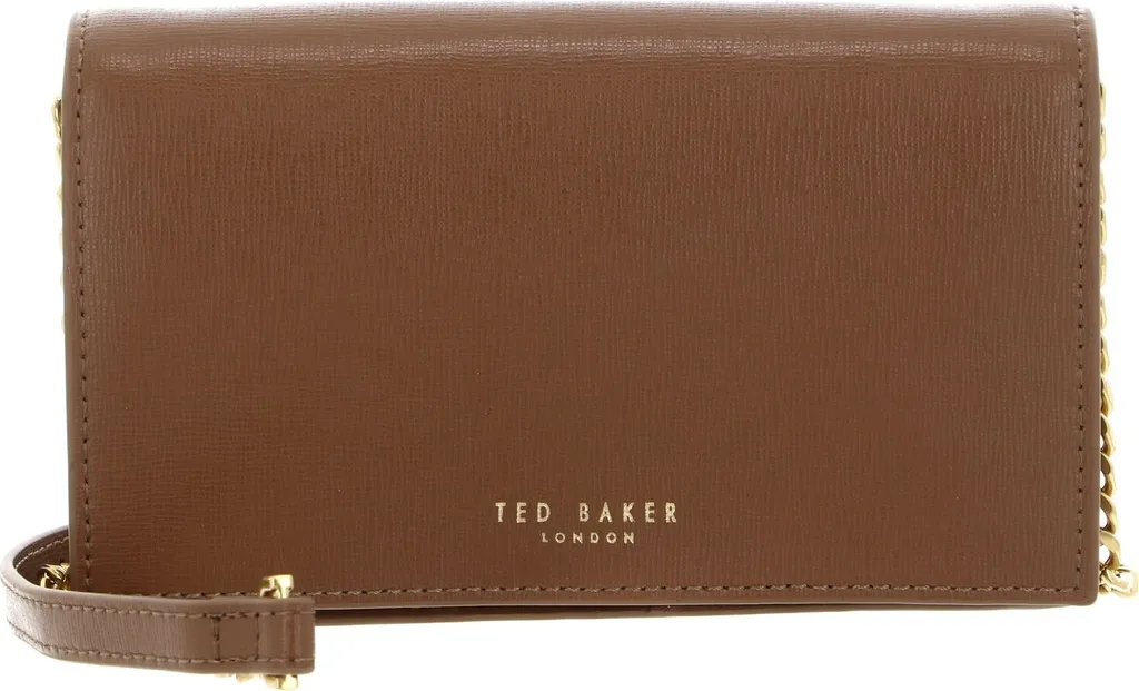 Sac bandoulière cuir Ted Baker TABINA Marron Clair : fini les sacs lourds