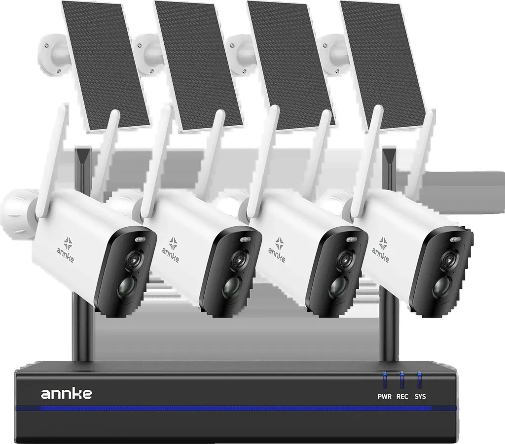 Kit de sécurité vidéo 4MP avec enregistreur 16 voies et vision nocturne
