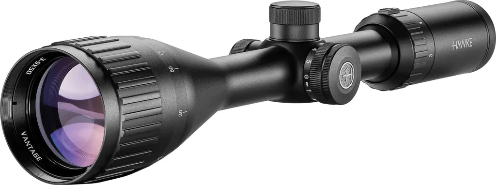 Lunette Hawke Vantage 3-9x50 AO IR : Optique multicouches et Mil Dot LED