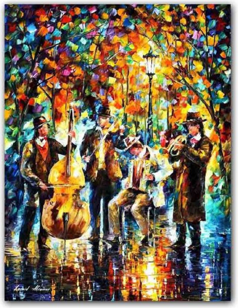 TPFLiving Kunstdruck LW-554 (OHNE RAHMEN) Poster - Leinwand - Wandbild - Hochauflösender Giclée-Druck, langlebig und hochwertig - Abstrakte Städ...