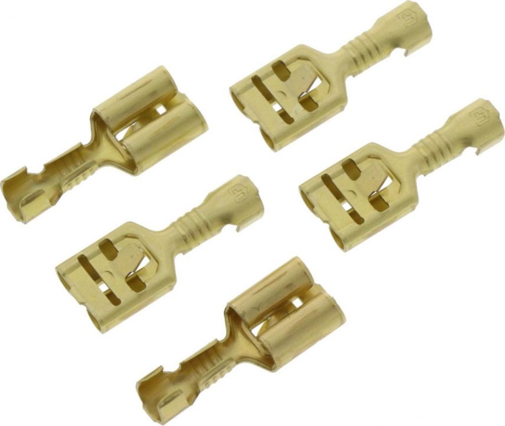 Flachsteckhülse JMP 0,5-1,0 6,3mm 5 Stück