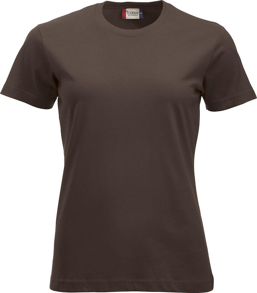 Clique Damen T-Shirt Classic-T aus Rundstrick-Baumwolle mit modernem Schnitt