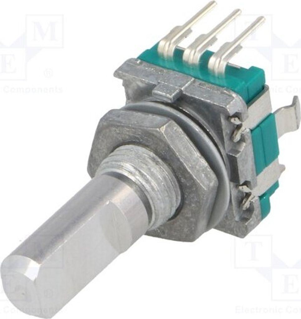 1x Encoder: inkremental 5VDC 15Impulse/Umdrehung THT Pos: 30 10mA EC11B15244A7 In