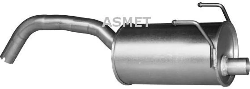 Silencieux arrière anticorrosion OE 51873782 pour Fiat 500 et Panda