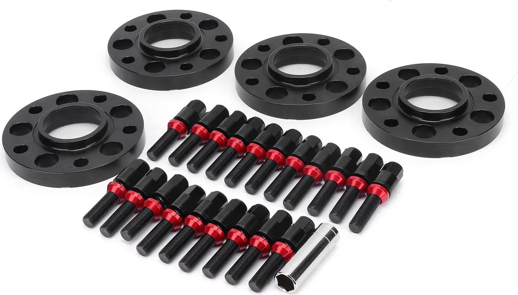 Élargisseurs de voie de 20mm pour châssis F30 F32 F33 et F80 en noir 4x